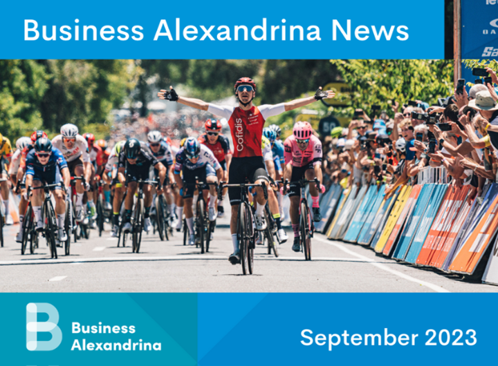 Business Alexandrina News, September 2023: The Tour is Coming and the World Will be Watching