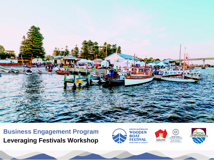 Leveraging Festivals Workshop - South Australian Wooden Boat Festival